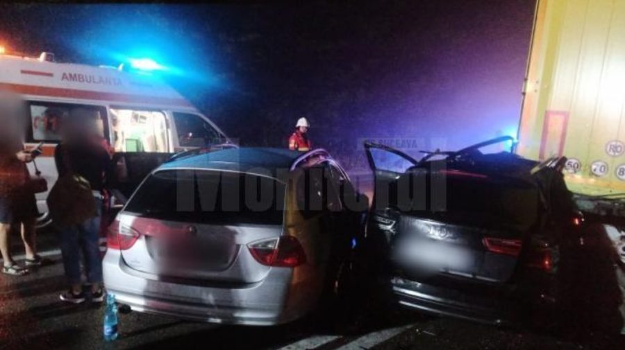 Presa română: Doi șoferi din Republica Moldova, neatenți la trafic, au intrat într-un autotren oprit la Valea Putnei