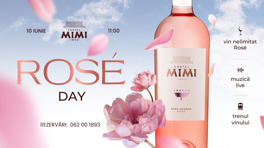 FOTO, VIDEO Castel Mimi vă invită la Rosé Day! Pregătirile sunt pe ultima sută de metri