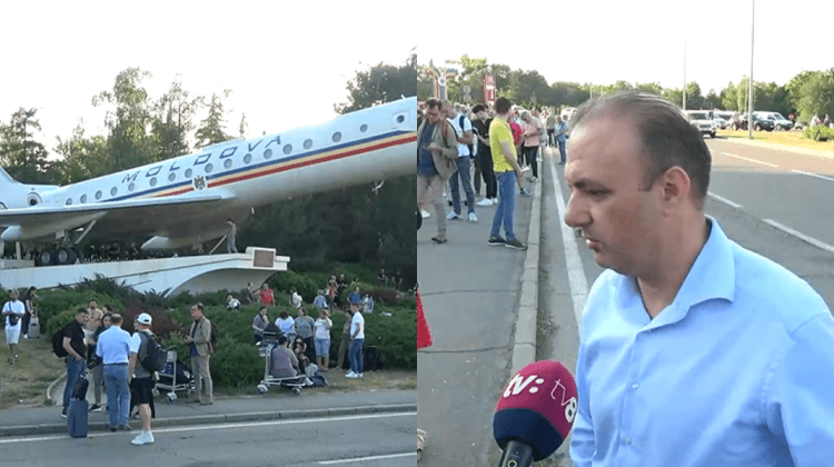 Avionul de pe cursa Varșovia-Chișinău a aterizat în momentul „actului terorist”. Printre pasageri, directorul Promo-Lex