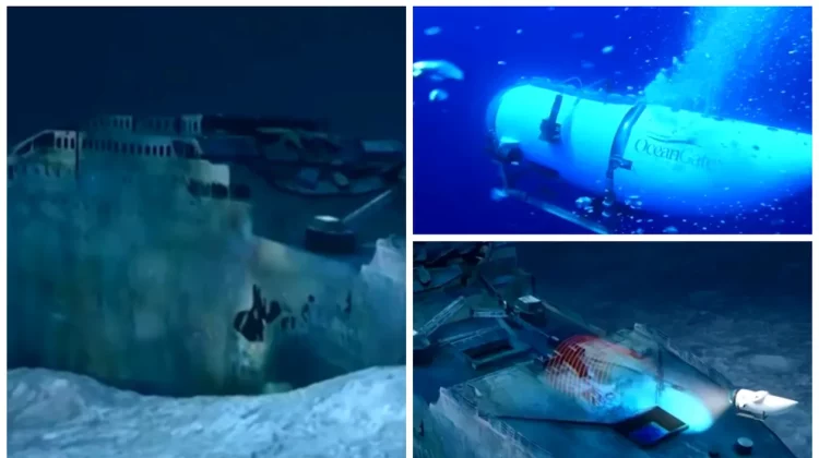 VIDEO Fragmente ale submersibilului Titan distrus, aduse la ţărm în Canada