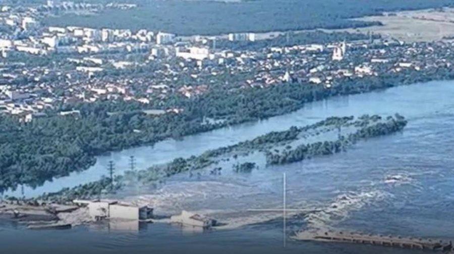 Ucraina va construi „foarte repede” o nouă hidrocentrală, după ce barajul Nova Kahovka a fost distrus