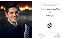 Veste bună din Danemarca! Acordeonistul Radu Rățoi a câștigat Léonie Sonnings Musikpris
