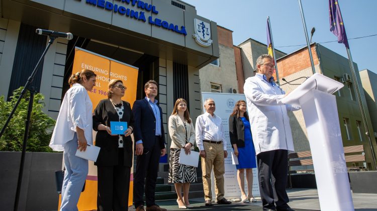 VIDEO O unitate a Centrului de Medicină Legală din Chișinău a fost renovată și echipată cu suportul UNFPA Moldova