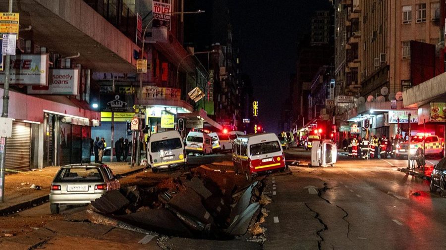 VIDEO Explozie misterioasă la Johannesburg, soldată cu 40 de răniţi