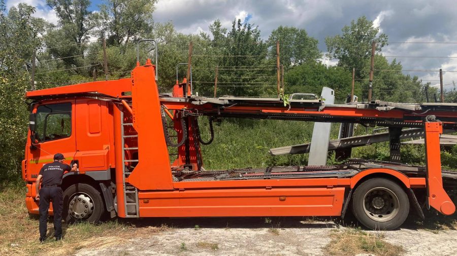 Românii căutau un camion, dat în Interpol. L-au găsit vameșii de la Leușeni