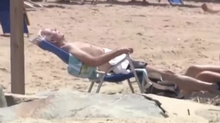 STOP CADRU Joe Biden s-a relaxat la plajă, înainte să vină în Europa