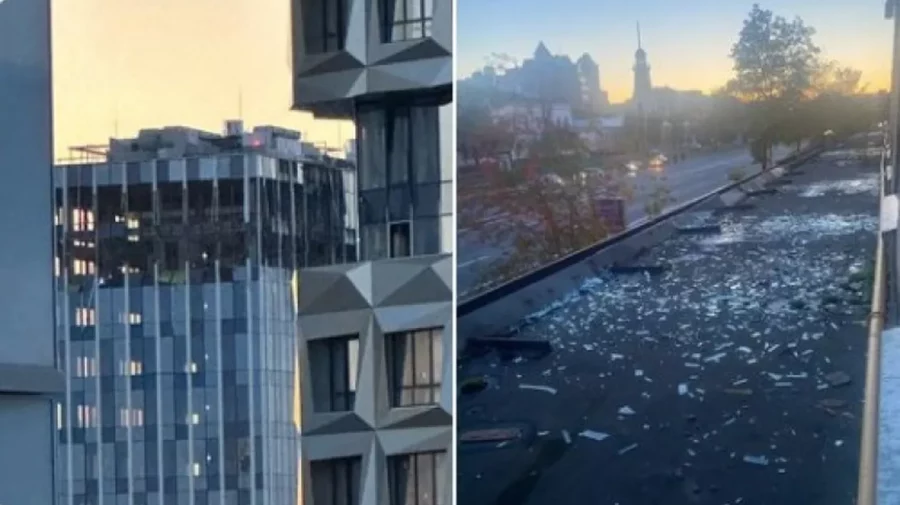 VIDEO Cum s-a văzut de la balcoane atacul cu drone deasupra Moscovei. Mărturiile locuitorilor