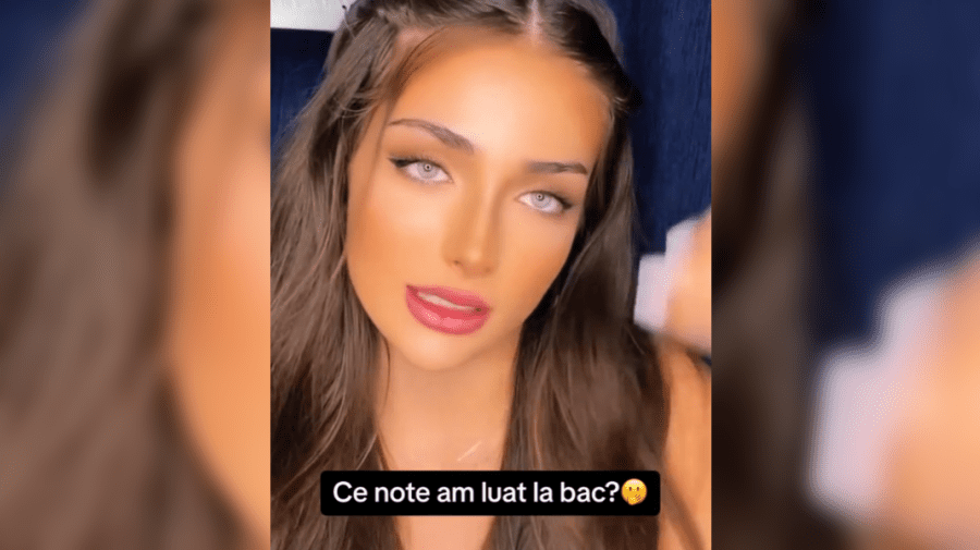 VIDEO „Regina TikTok-ului” de pe Bâc, arogantă, chiar dacă a luat note mici la BAC: Mi-am laut apartamente și penthouse