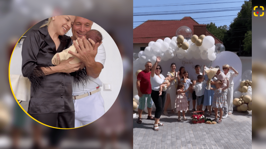VIDEO Familia Cârnaț a dezvăluit sexul celui de-al nouălea copil. Cum anume? Nici frații și surorile nu știau!