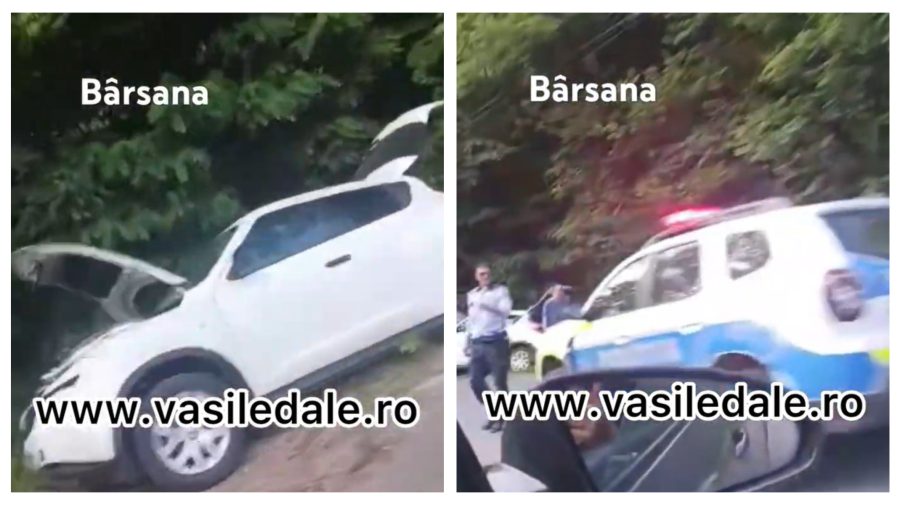 VIDEO Mașină înmatriculată în Moldova, implicată într-un accident grav, în România. O femeie a murit