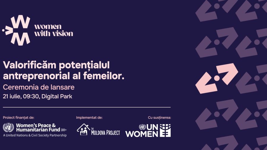 „Women with Vision”: În Moldova se lansează un proiect educațional pentru femeile refugiate