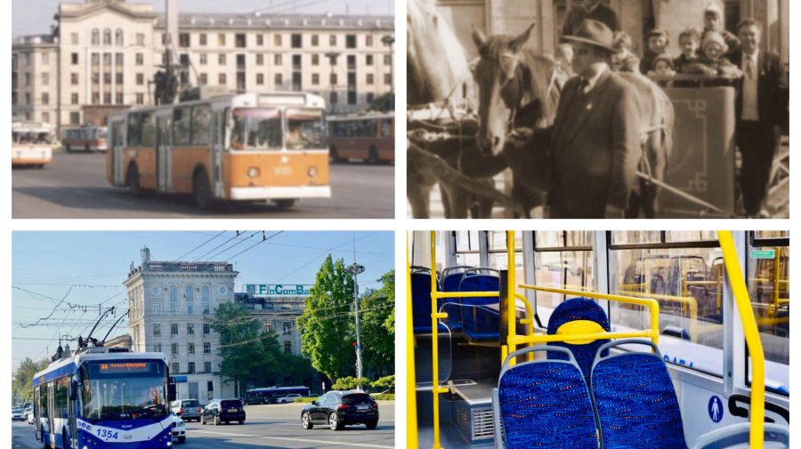 Istoria transportului public de pasageri: Anul în care au apărut, pe străzile din Chișinău, primele troleibuze