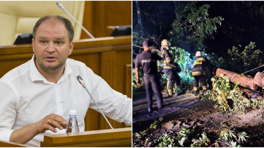 Furtuna de noaptea trecută a făcut prăpăd în mai multe raioane. Ceban: Se prognozează una, dar avem alta