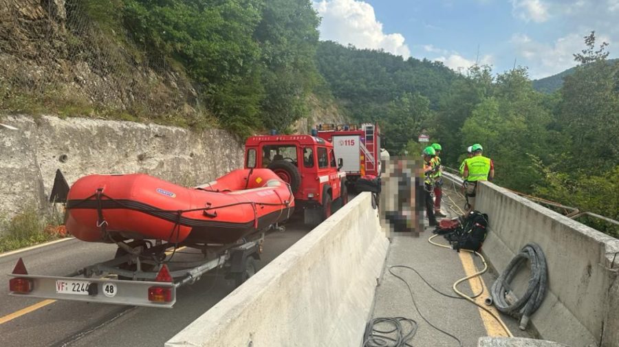 FOTO Un moldovean și-a găsit sfârșitul într-un râu din Italia. Bărbatul ar fi suferit un infarct