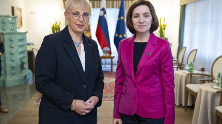 Maia Sandu, întrevedere cu președinta Sloveniei: „Am vorbit despre cum putem aprofunda relațiile bilaterale”