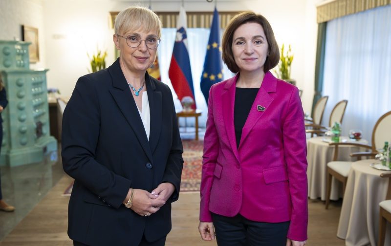 Maia Sandu, întrevedere cu președinta Sloveniei: „Am vorbit despre cum putem aprofunda relațiile bilaterale”