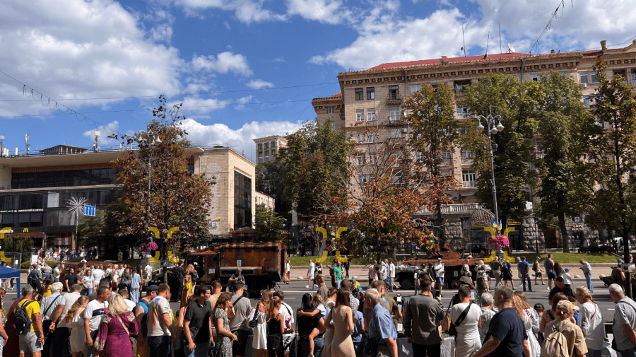 FOTO, VIDEO exclusive de la Kiev: Ziua Independenței Ucrainei 2023