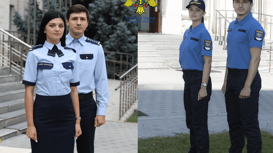 Foto Uniforme noi pentru funcționarii serviciului vamal. Cum arată acestea