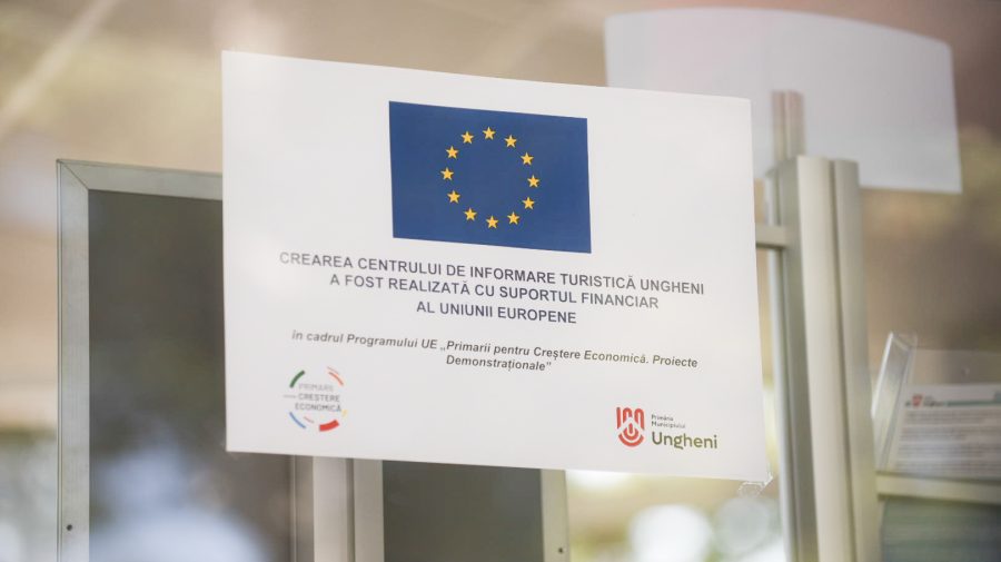 FOTO Un centru modern de informare turistică, inaugurat la Ungheni, cu suportul financiar al UE