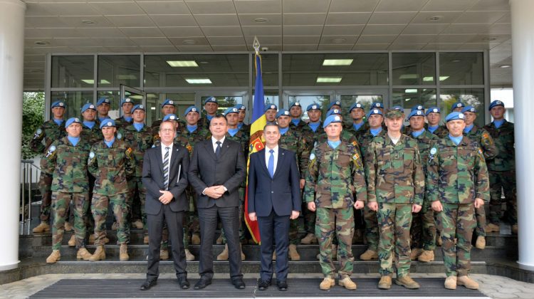 Primul contingent al Armatei Naționale, detașat în misiunea UNIFIL, a revenit acasă. FOTO de la ceremonie