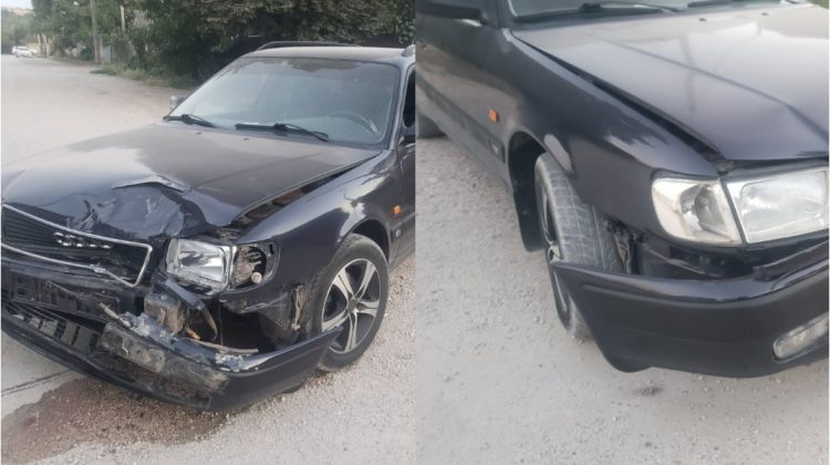 VIDEO Dezmăț la Bălți! O șoferiță beată a avut nevoie de ajutorul medicilor după ce a provocat un accident rutier