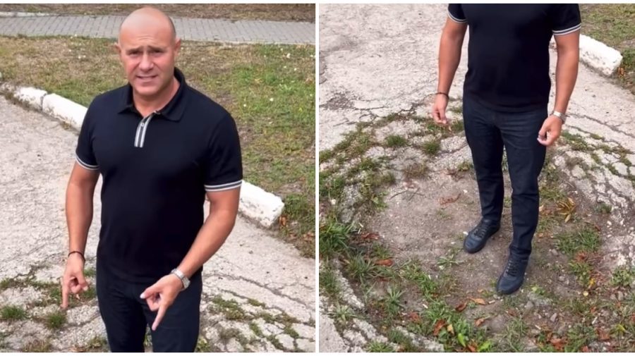 VIDEO Pavel Voicu, mesaj dintr-o groapă: ”Aici poți să te îneci!”