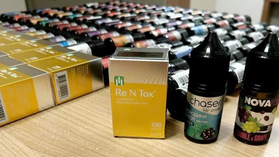 Frumusețe prin contrabandă! Produse pentru injectări faciale, găsite într-o mașină care intra în Moldova pe la Palanca