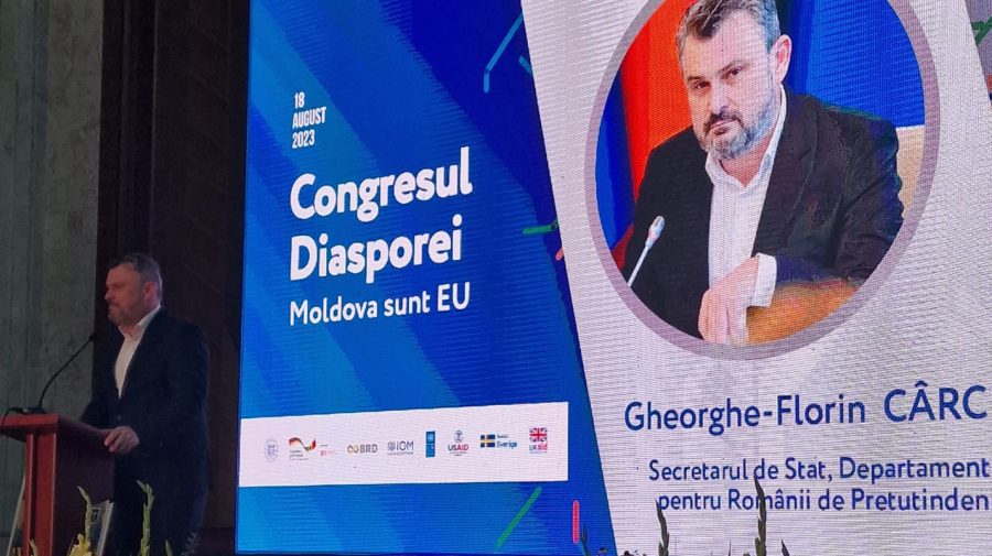 Oficial de la București, la Congresul Diasporei: Datoria noastră este să sprijinim aderarea Republicii Moldova la UE