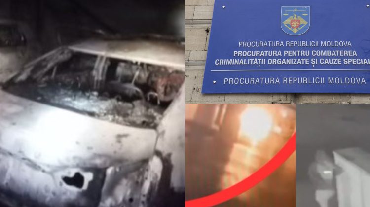 VIDEO Dosarul mașinilor incendiate la Ciocana: PCCOCS preia investigațiile