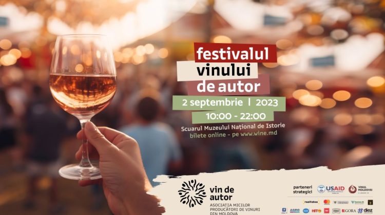 Festivalul Vinului de Autor. Evenimentul Micilor Producători de Vinuri din Moldova