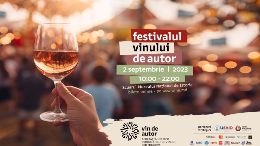 Festivalul Vinului de Autor. Evenimentul Micilor Producători de Vinuri din Moldova