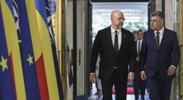 Marcel Ciolacu i-a cerut prim-ministrului Ucrainei recunoașterea inexistenței limbii „moldovenești”