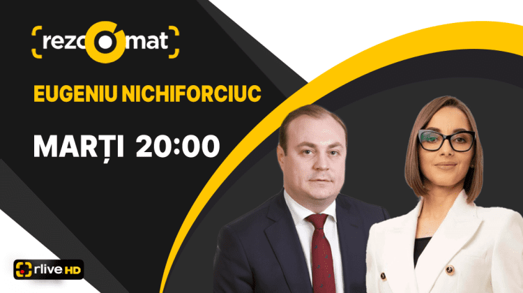 Președintele partidului Respect Moldova, Eugeniu Nichiforciuc – invitatul emisiunii Rezoomat!