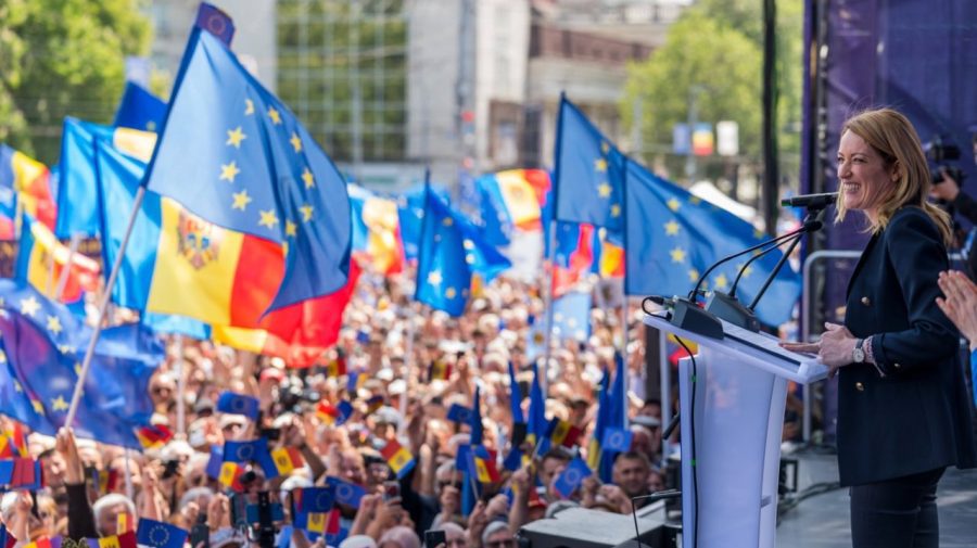 „Europa este Moldova. Moldova este Europa”. Metsola scrie în limba română! Ne promite în continuare sprijinul