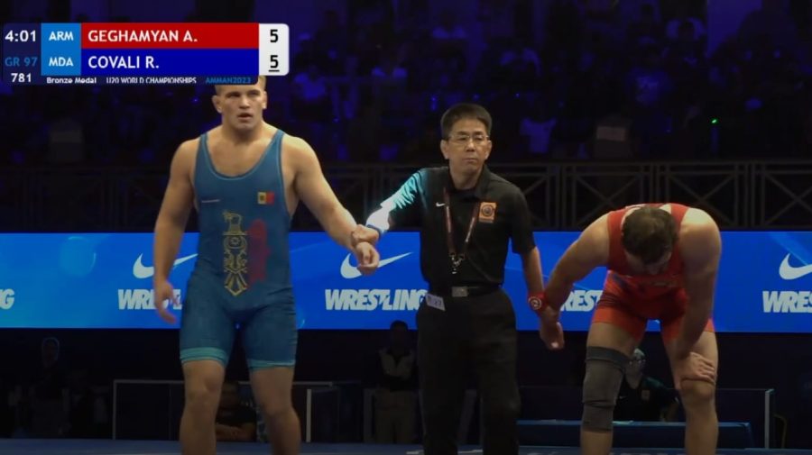 Rostislav Covali a obținut bronzul la Mondialul Under 20 din Iordania