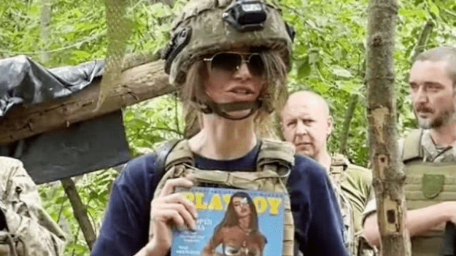 FOTO 18+ Soția unui politician ucrainean, rămasă fără ochi într-o tentativă de asasinat, pe coperta Playboy