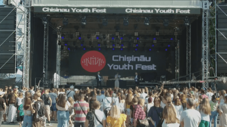 LIVE din centrul capitalei! Are loc „Chișinău Youth Fest”