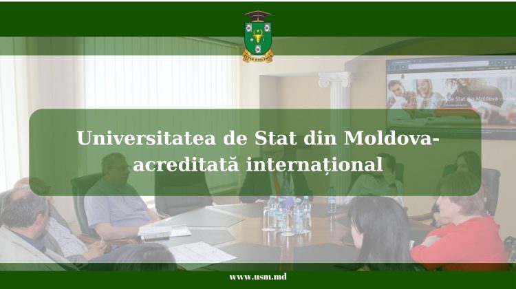 Universitatea de Stat din Moldova a fost acreditată internațional. Mesajul lui Igor Șarov