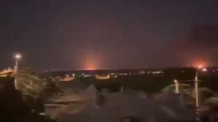 FOTO, VIDEO cu atacurile rusești de drone lângă granița cu România: Daune „serioase” au fost provocate portului Ismail