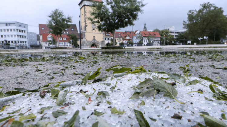 VIDEO Stare de urgență într-un oraș din Germania în urma condițiilor meteo extreme și a ploilor violente
