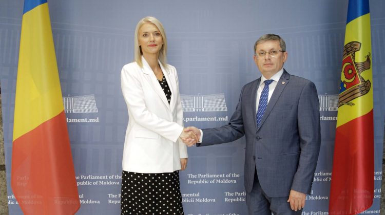 Ministra Justiției a României a mers în vizită la Parlament! Ce a discutat cu Igor Grosu