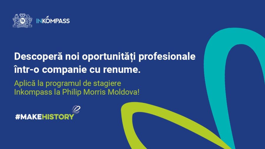 De ce trebuie să aplici pentru programul de stagiere Inkompass 2023 la Philip Morris Moldova?