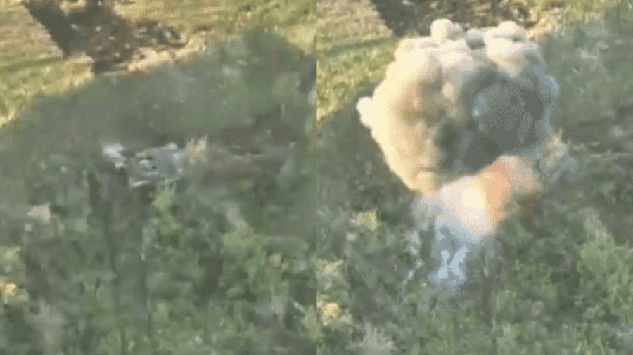 VIDEO „Spărgătorul lui Putin”, cel mai modern tanc al rușilor, distrus epic de ucraineni