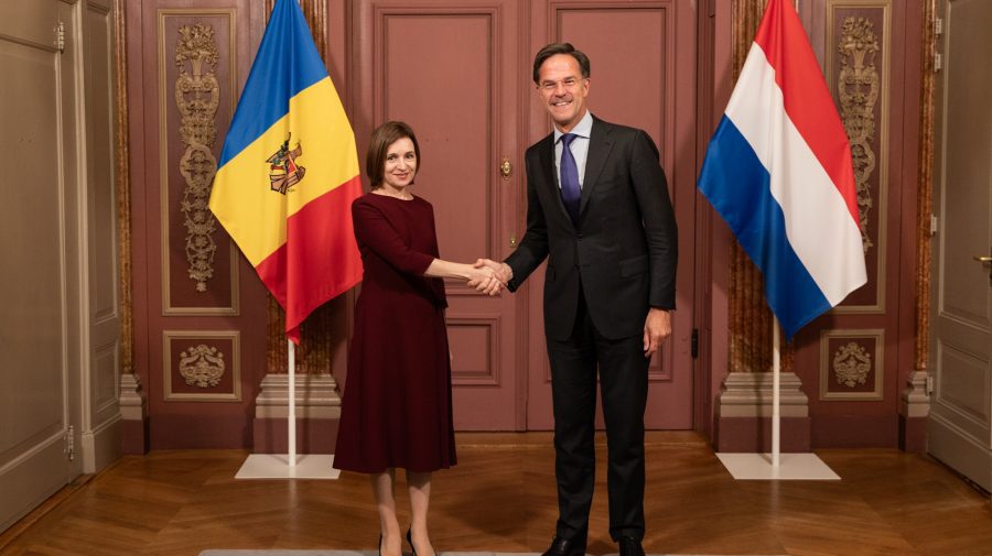 VIDEO Maia Sandu, despre decizia Olandei de a deschide ambasadă la Chișinău: „Un semnal de încredere și solidaritate”