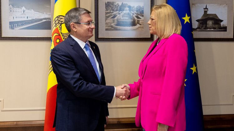 „Moldova trebuie ajutată!” Igor Grosu și europarlamentara Corina Crețu, discuții în Parlament
