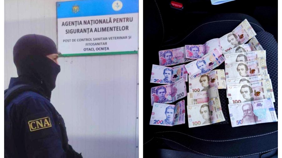 FOTO, AUDIO Angajați ai ANSA, încătușați de CNA! Ar fi luat mită de la agenți economici pentru a nu verifica marfa