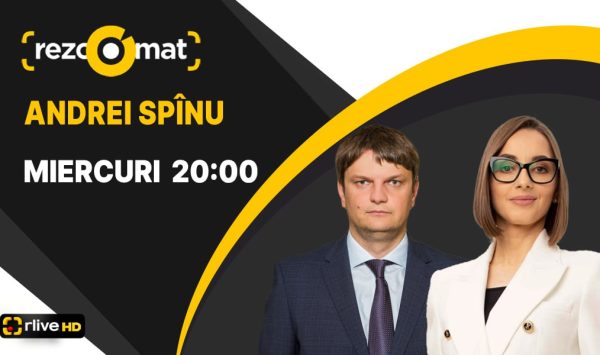 Ministrul Infrastructurii și Dezvoltării Regionale, Andrei Spînu – invitatul emisiunii Rezoomat!