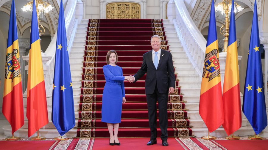 FOTO „Foarte bună discuție”, declară Iohannis, după întrevederea cu Sandu. Care au fost subiectele?