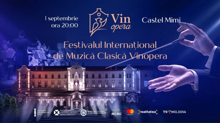 A sosit momentul culminant. Astăzi, 1 septembrie, la Castel Mimi, va avea loc apogeul Festivalului VinOpera