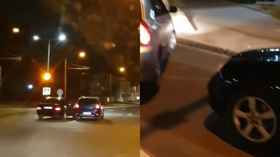 ATENȚIE! Limbaj necenzurat. VIDEO cu un șofer teribilist care face „spectacol” pe străzile din Chișinău